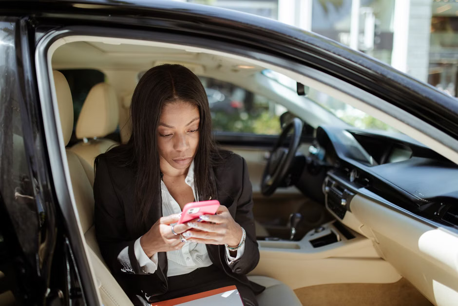Mobile notary using a digital notary journal app for secure record-keeping and compliance
